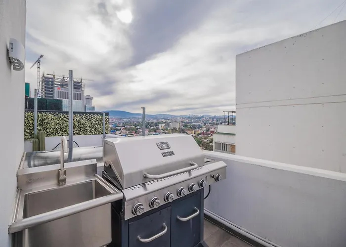 Apartamento 3-floor Penthouse Private Roof Garden High Speed Wi-fi 500mb Air-conditioning Pool & Gym