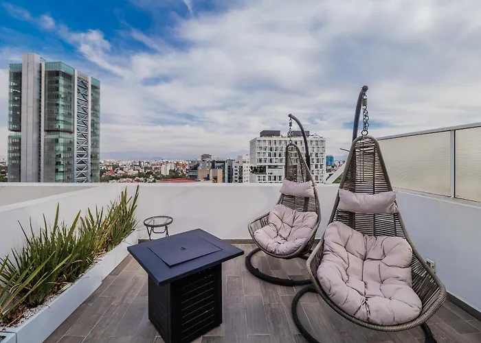 3-floor Penthouse Private Roof Garden High Speed Wi-fi 500mb Air-conditioning Pool & Gym Apartamento