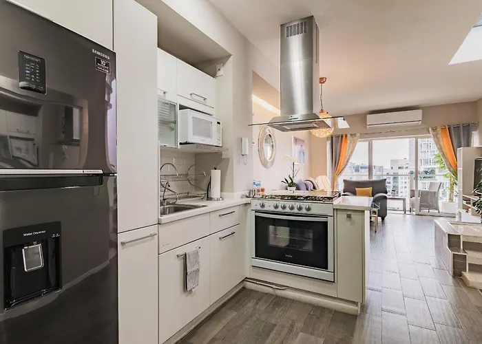 Apartamento 3-floor Penthouse Private Roof Garden High Speed Wi-fi 500mb Air-conditioning Pool & Gym *