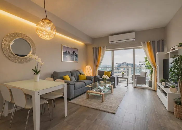 Apartamento 3-floor Penthouse Private Roof Garden High Speed Wi-fi 500mb Air-conditioning Pool & Gym