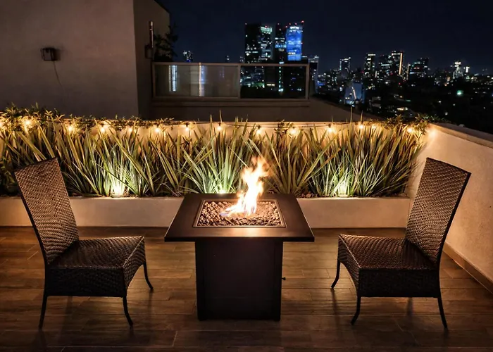 3-floor Penthouse Private Roof Garden High Speed Wi-fi 500mb Air-conditioning Pool & Gym Apartamento *