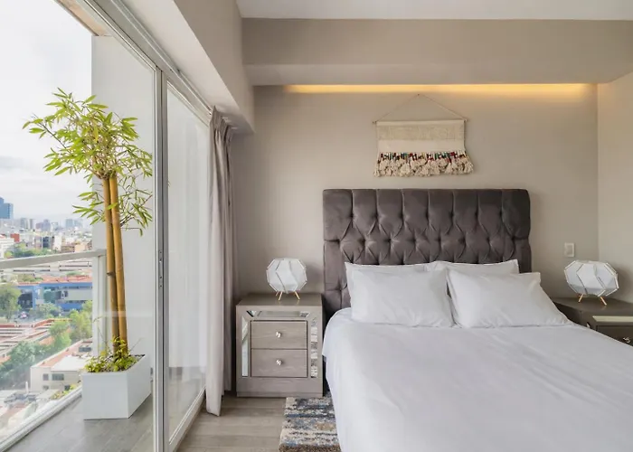 3-floor Penthouse Private Roof Garden High Speed Wi-fi 500mb Air-conditioning Pool & Gym Apartamento México DF